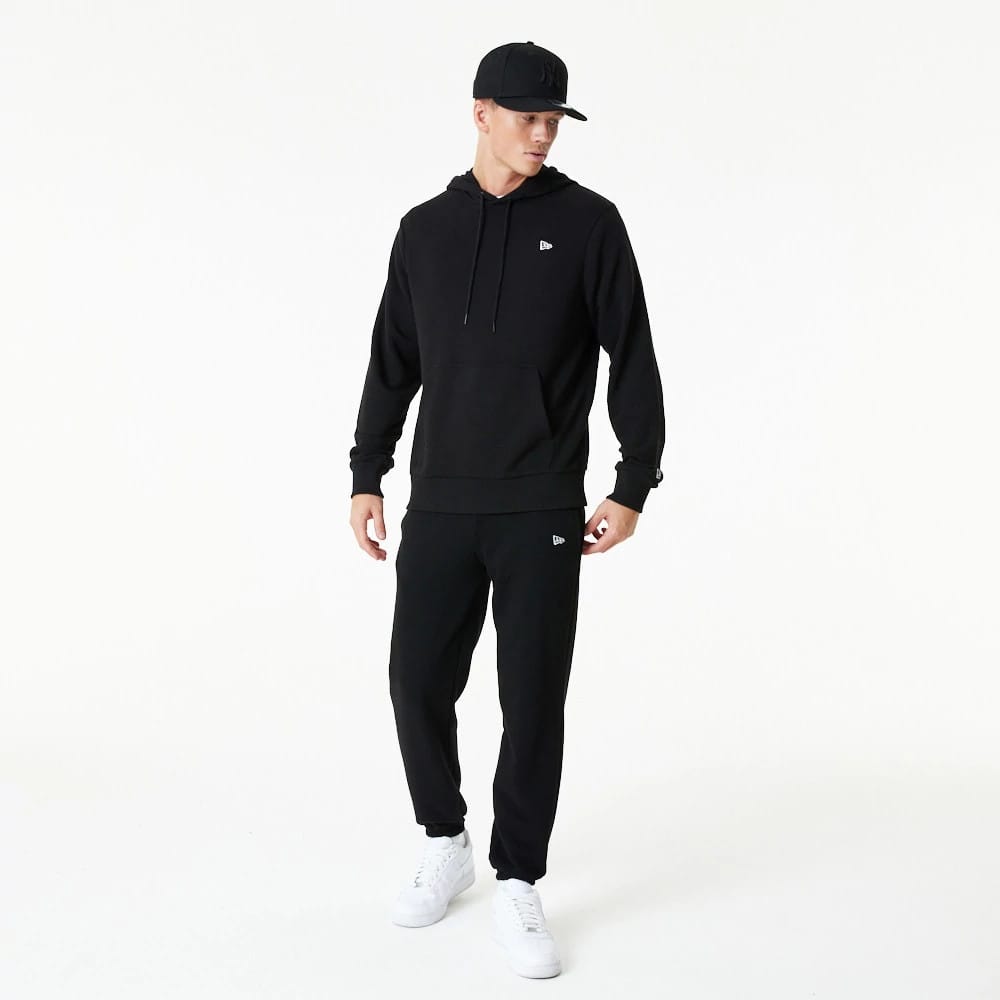 New Era Essential Black Pullover Hoodie-kentox