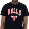 Chicago Bulls NBA Regular Black T-Shirt-kentox