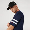 New England Patriots NFL Dark Blue Mesh T-Shirt-kentox