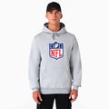 NFL Shield Logo NFL Grey Pullover Hoodie-kentox