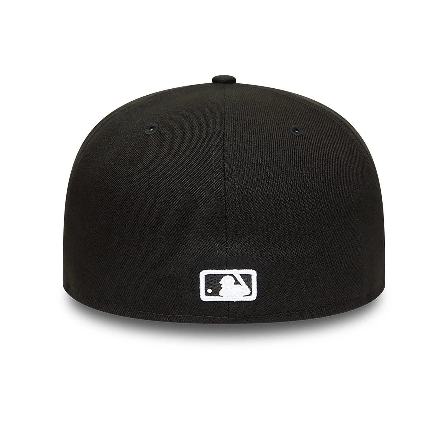 Anaheim Angels MLB Black and White 59FIFTY Fitted Cap-kentox
