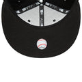 Anaheim Angels MLB Black and White 59FIFTY Fitted Cap-kentox
