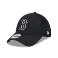 Boston Red Sox MLB Evergreen Neo Black 39THIRTY Stretch Fit Cap-kentox