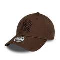 New York Yankees Womens League Essential Dark Brown 9FORTY Adjustable Cap-kentox
