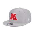 NFL Pro Bowl 2025 AFC Logo Grey 9FIFTY Snapback Adjustable Cap-kentox