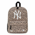 New York Yankees All Over Print Light Beige Stadium Backpack-kentox