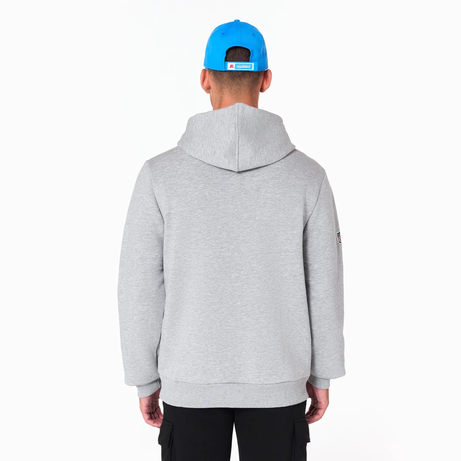 LA Chargers NFL Grey Pullover Hoodie-kentox