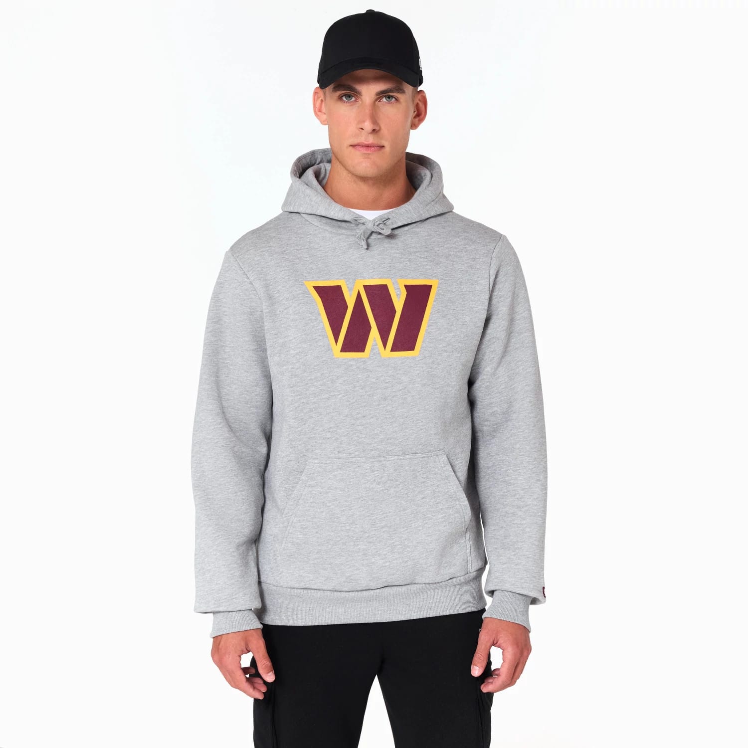 Washington Commanders NFL Grey Pullover Hoodie-kentox