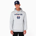 Washington Wizards NBA Grey Pullover Hoodie-kentox