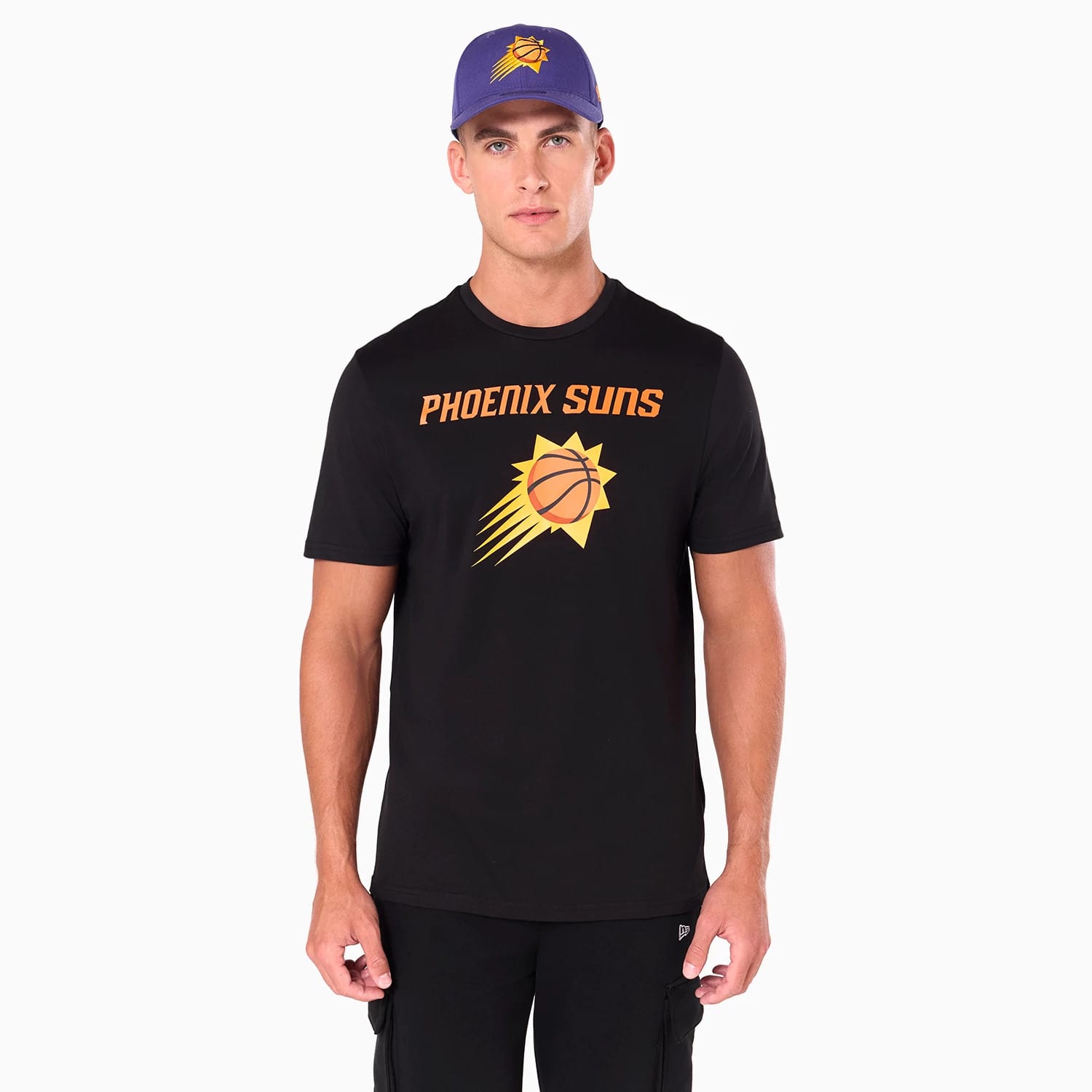 Phoenix Suns NBA Black T-Shirt-kentox