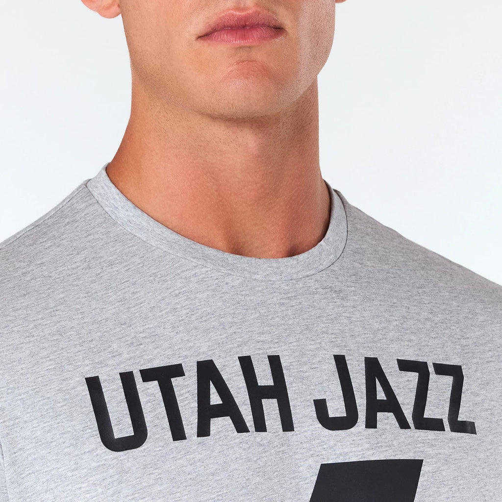 Utah Jazz NBA Grey T-Shirt-kentox