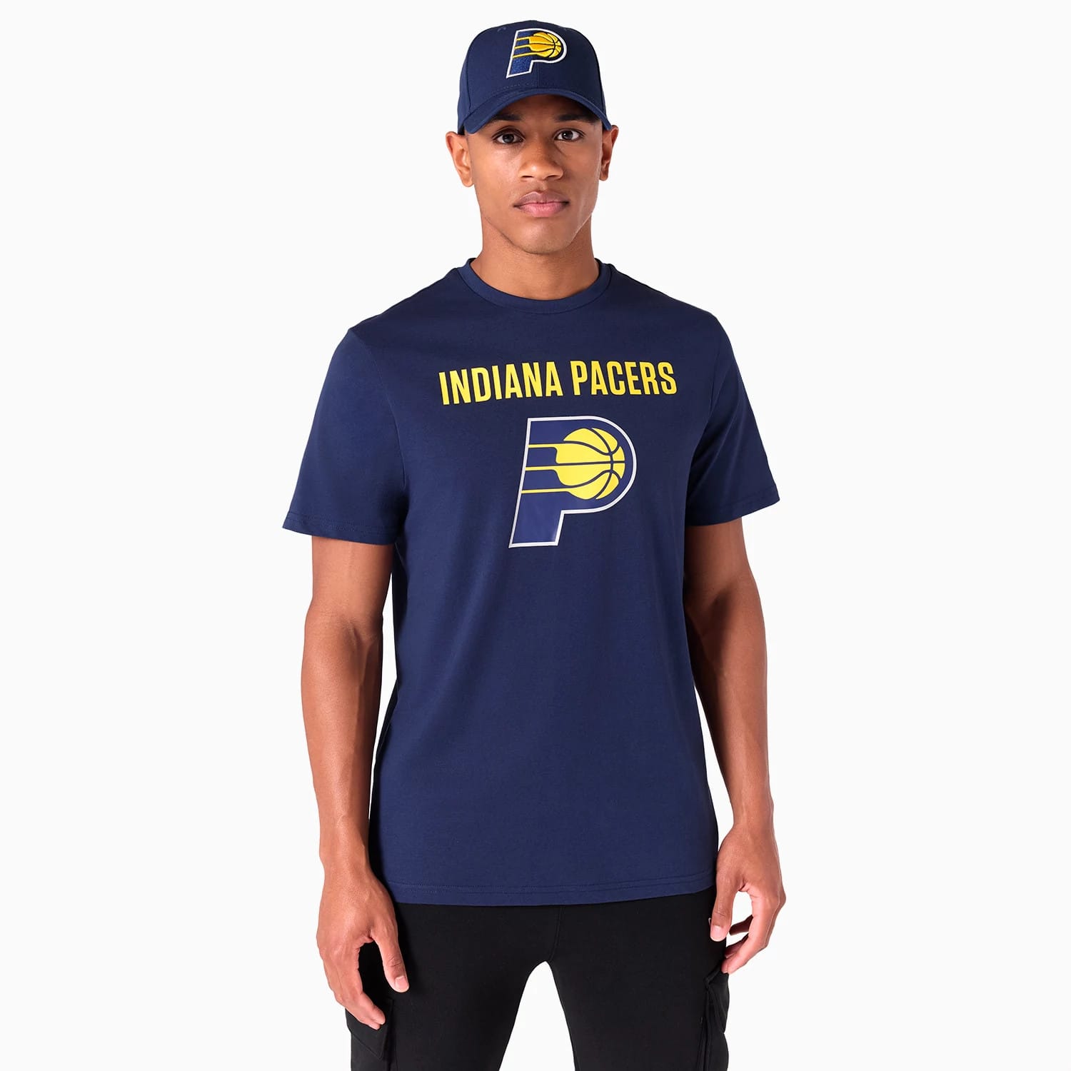 Indiana Pacers NBA Navy T-Shirt-kentox
