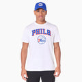 Philadelphia 76ers NBA White T-Shirt-kentox