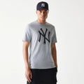 New York Yankees MLB Regular Grey T-Shirt-kentox