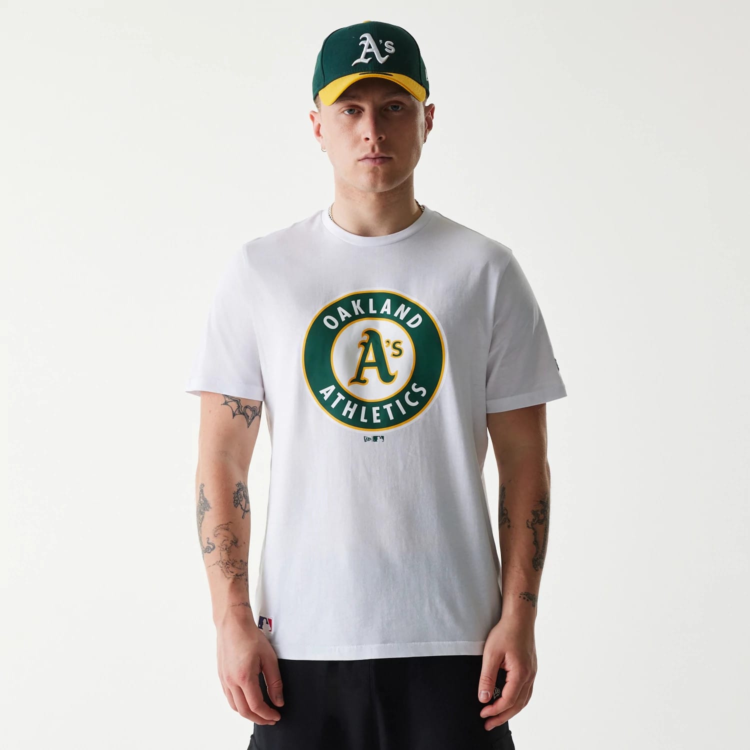 Oakland Athletics MLB Regular White T-Shirt-kentox