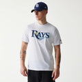 Tampa Bay Rays MLB Regular White T-Shirt-kentox