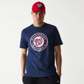 Washington Nationals MLB Regular Dark Blue T-Shirt-kentox