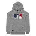 MLB Generic Logo MLB Regular Grey Pullover Hoodie-kentox