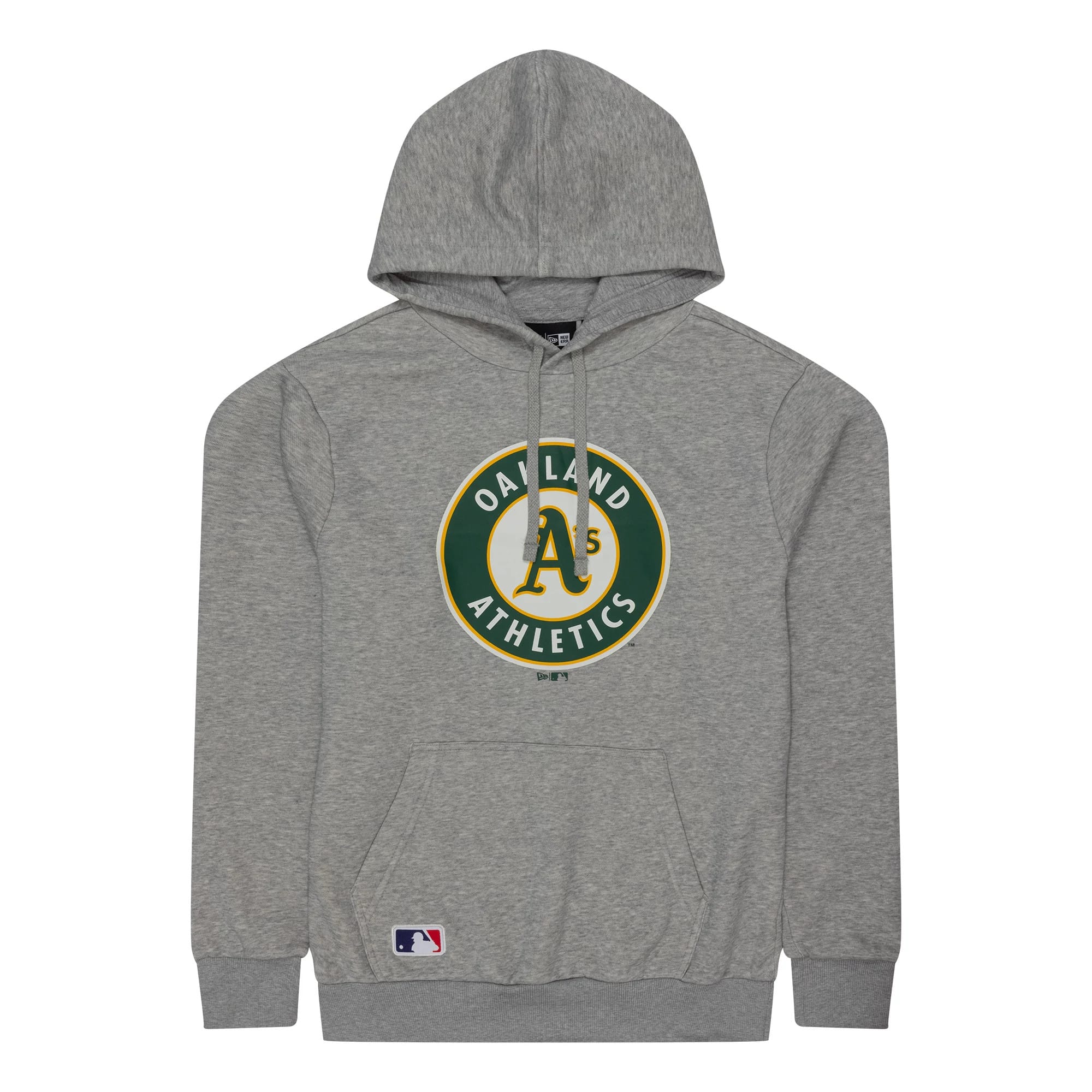 Oakland Athletics MLB Regular Grey Pullover Hoodie-kentox