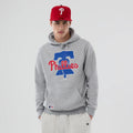 Philadelphia Phillies MLB Grey Pullover Hoodie-kentox