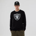 Las Vegas Raiders NFL Black Crew Neck Sweater-kentox