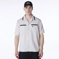 New Era Revere Cream Short Sleeve Shirt-kentox