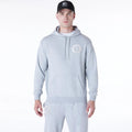 Brooklyn Nets NBA League Essential Grey Oversized Pullover Hoodie-kentox
