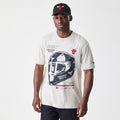 Chicago Bulls Modern Driver Light Beige T-Shirt-kentox