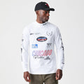 Chicago Bulls Modern Driver White Long Sleeve T-Shirt-kentox