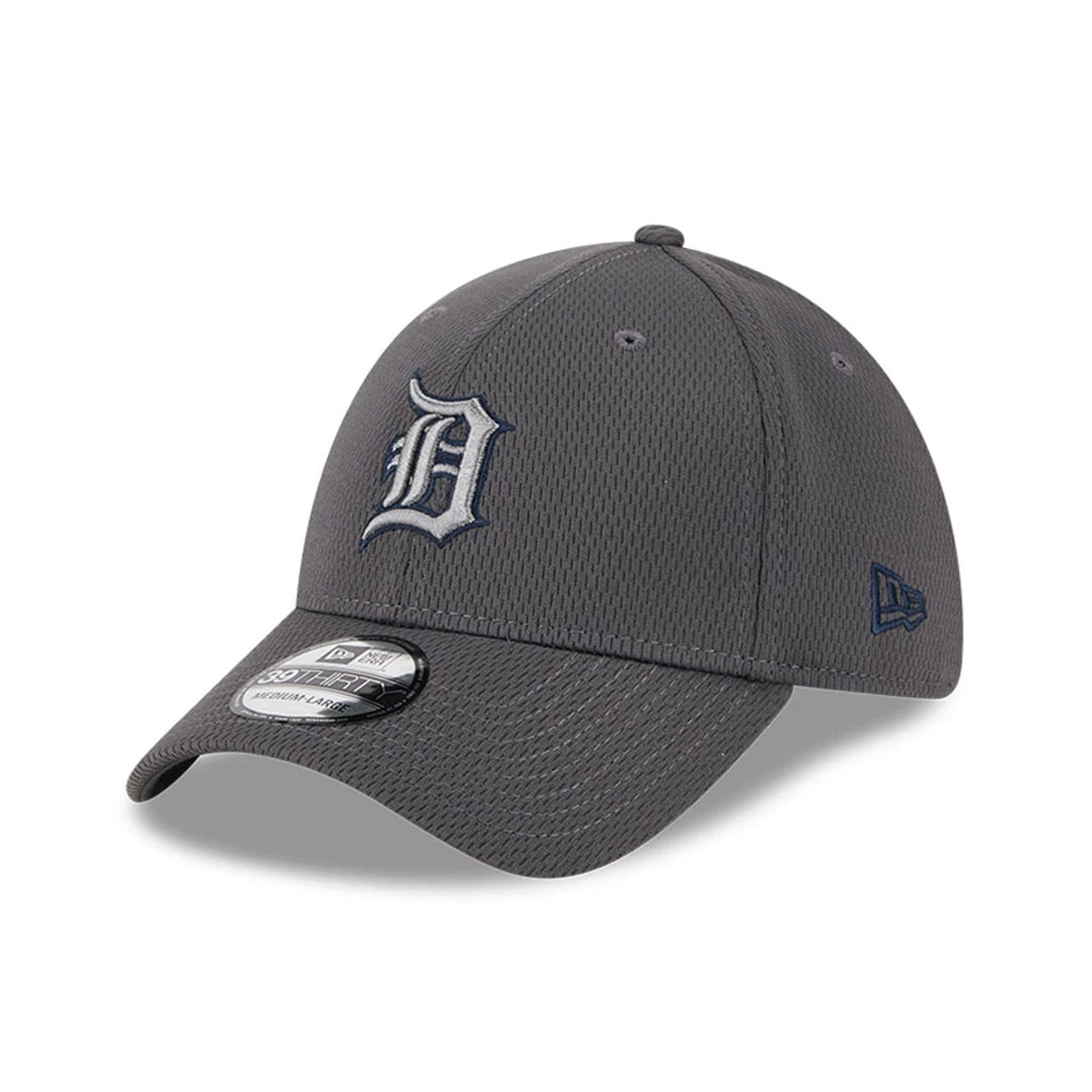 Detroit Tigers MLB Evergreen Dark Grey 39THIRTY Stretch Fit Cap-kentox
