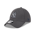 New York Yankees MLB Evergreen Dark Grey 39THIRTY Stretch Fit Cap-kentox