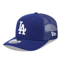 LA Dodgers MLB Evergreen Dark Blue 9SEVENTY Stretch Snap Adjustable Cap-kentox