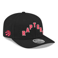 Toronto Raptors NBA Statement Black 9SEVENTY Stretch Snap Adjustable Cap-kentox