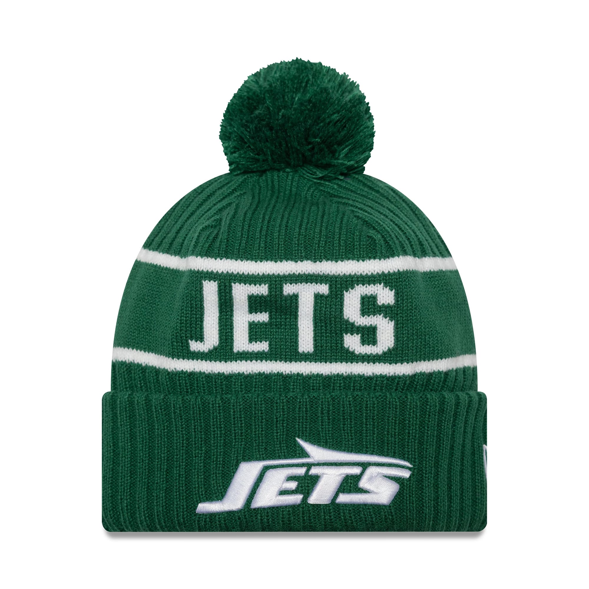 New York Jets NFL International Series Games London 2024 Green Sportknit Beanie Hat-kentox