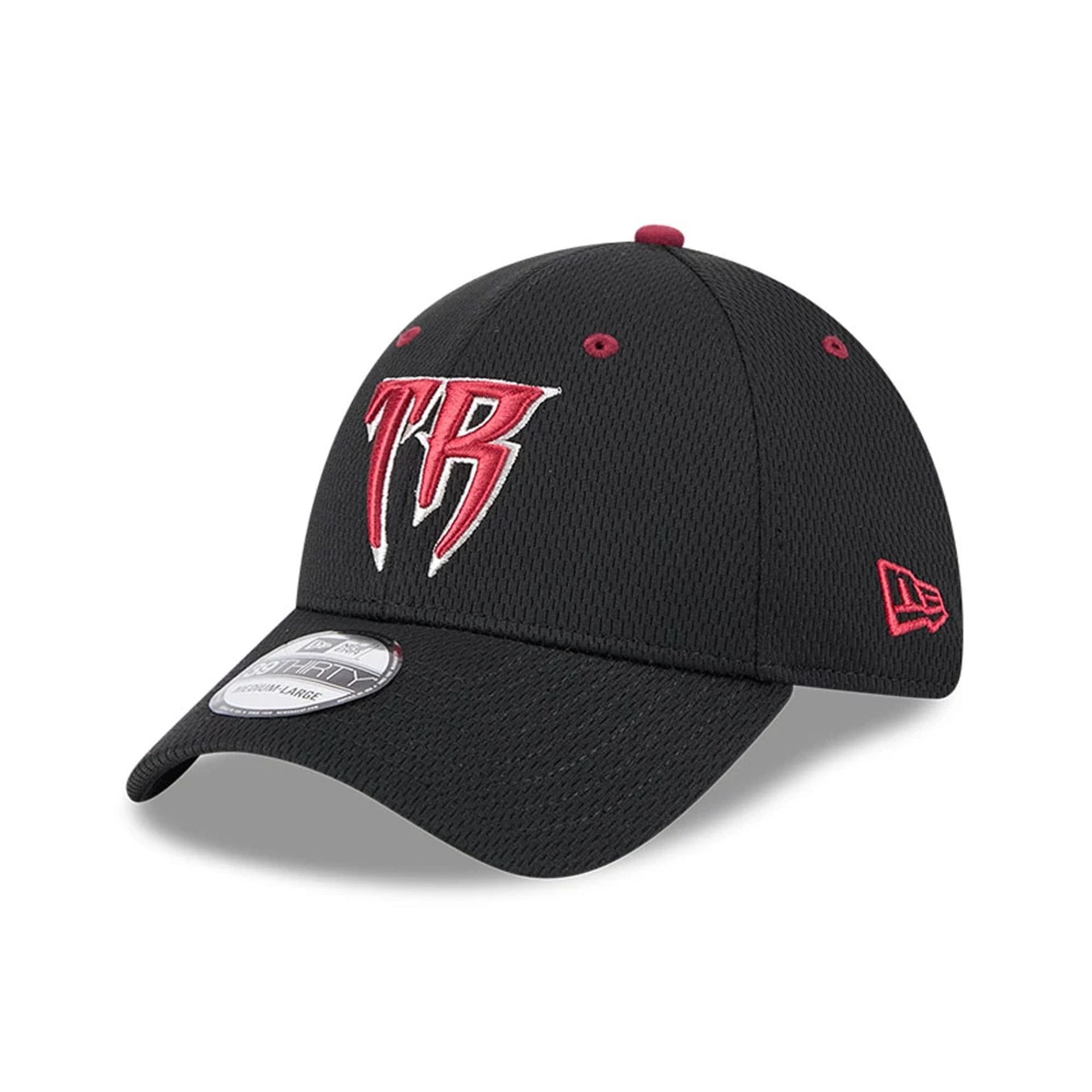 Timber Rattlers MiLB Batting Practice Black 39THIRTY Stretch Fit Cap-kentox