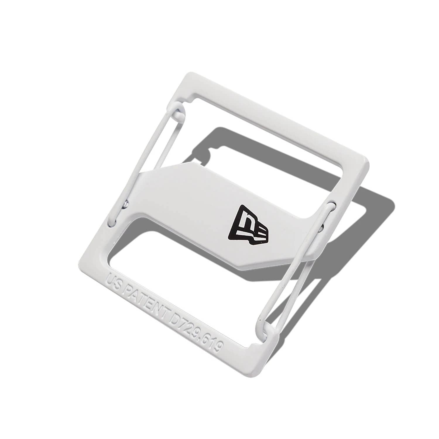 New Era White Cap Clip-kentox