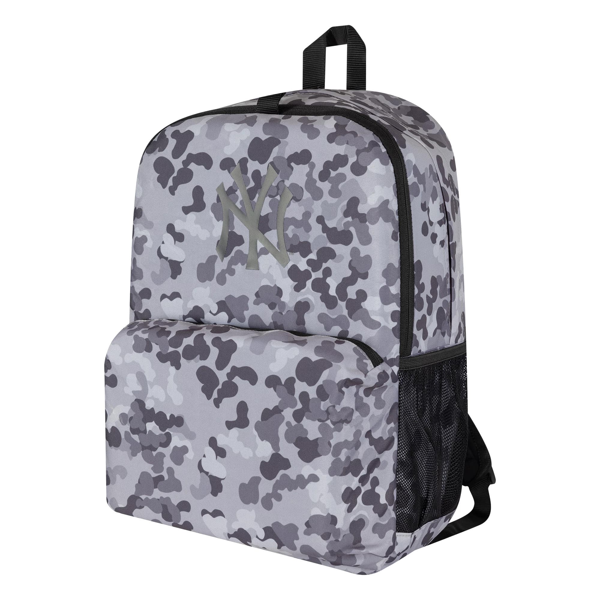 New York Yankees MLB All Over Print Grey Stadium Backpack-kentox