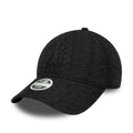 New York Yankees Womens MLB Broderie Black 9TWENTY Adjustable Cap-kentox