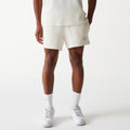 New Era Waffle Open White Shorts-kentox