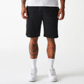 New Era Black Mesh Shorts-kentox
