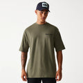 New Era Animal Graphic Green Oversized T-Shirt-kentox