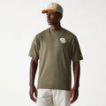 New Era Graphic Green Oversized T-Shirt-kentox
