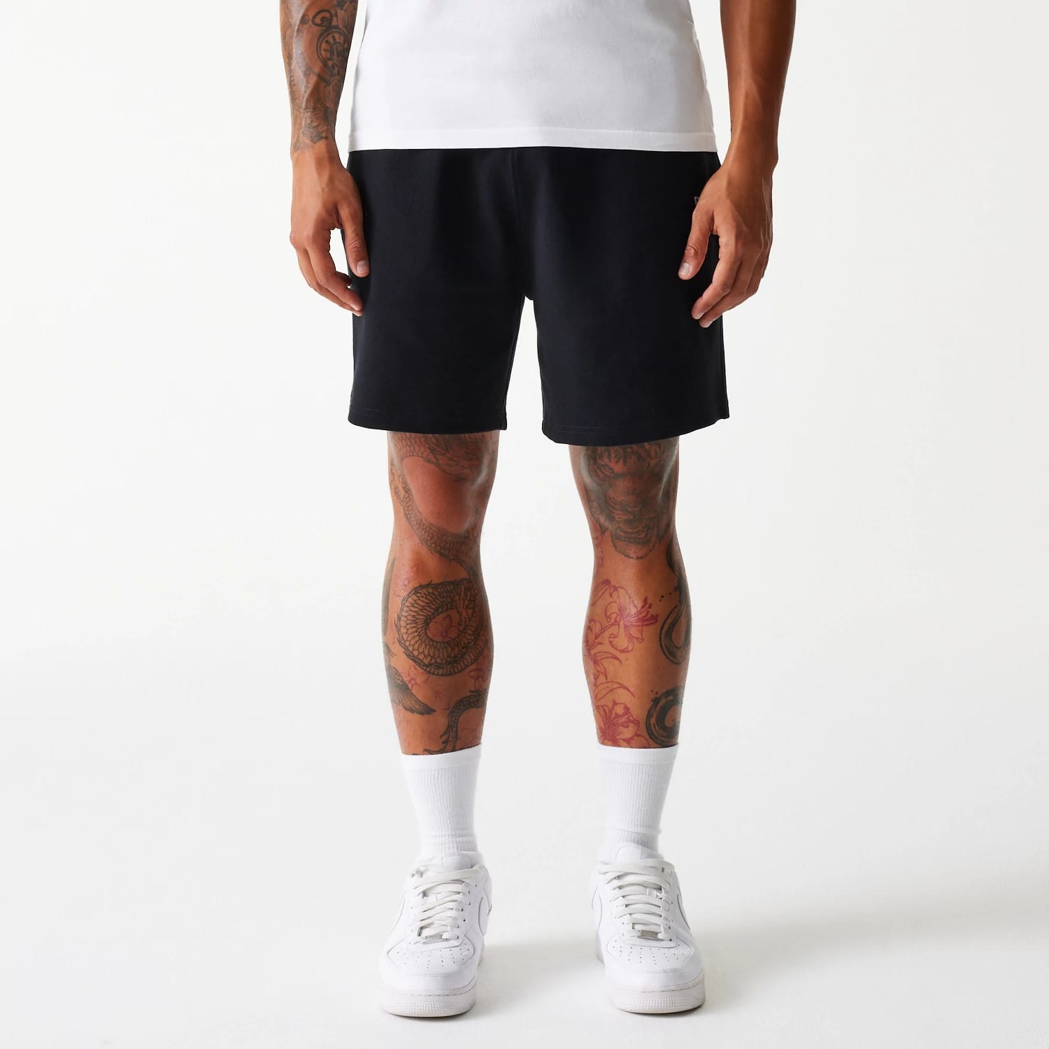 LA Dodgers MLB Pique Black Shorts-kentox