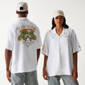 New York Yankees MLB Graphic White Revere Short Sleeve Shirt-kentox