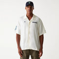 Seattle Mariners MLB Graphic Open White Revere Short Sleeve Shirt-kentox