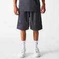 Chicago Bulls NBA Tonal Dark Grey Mesh Shorts-kentox