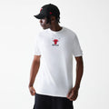 Chicago Bulls NBA Logo White T-Shirt-kentox