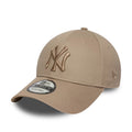 New York Yankees MLB League Essential Pastel Brown 9FORTY Adjustable Cap-kentox