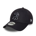 New York Yankees MLB Outline Navy 9FORTY Adjustable Cap-kentox