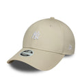 New York Yankees Womens MLB Mini Logo Cream 9FORTY Adjustable Cap-kentox